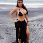 Beautiful escort model Barbara: weight 58 kg, height 163 cm